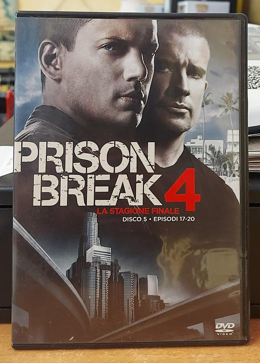 PRISON BREAK 4 LA STAGIONE FINALE DISCO 5 EPISODI 17-20