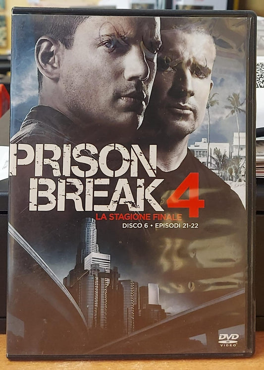 PRISON BREAK 4 LA STAGIONE FINALE DISCO 6 EPISODI 21-22