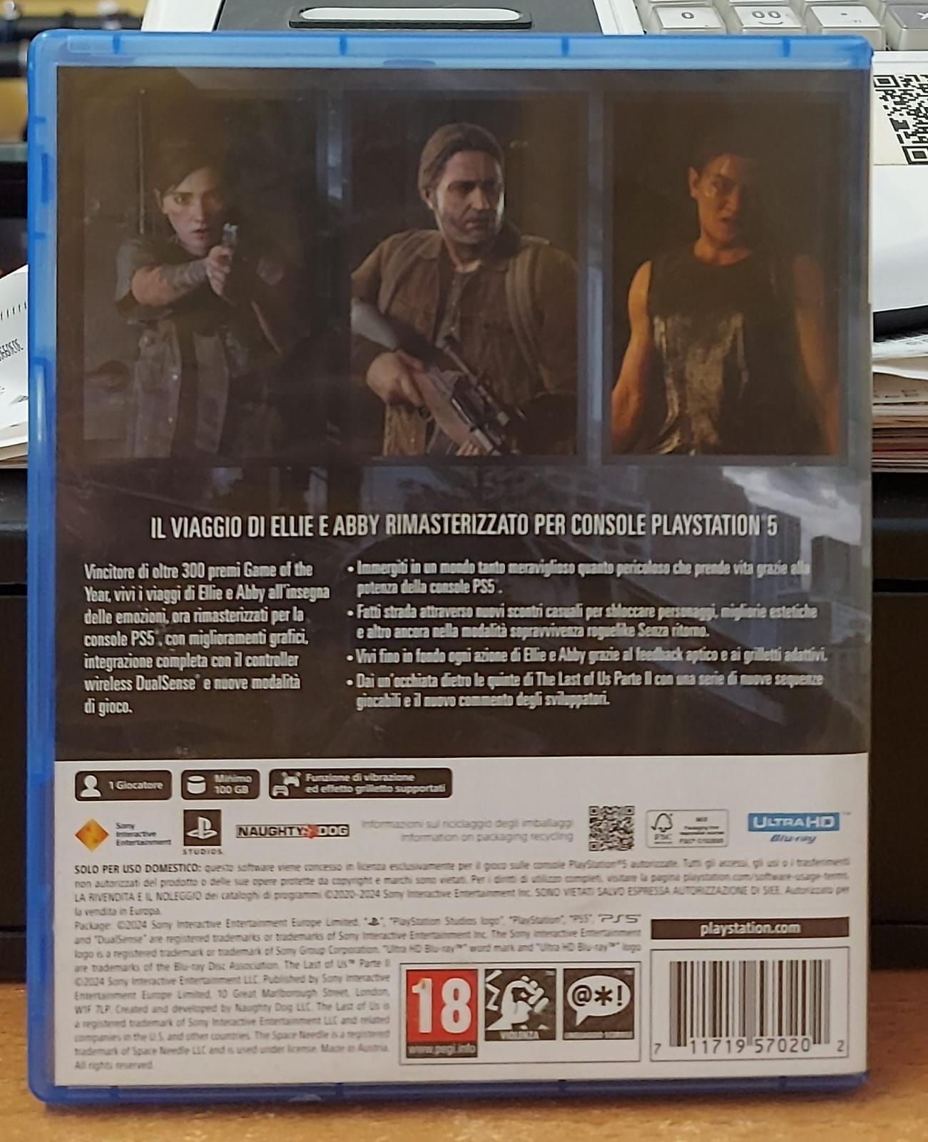 THE LAST OF US PARTE II REMASTERED