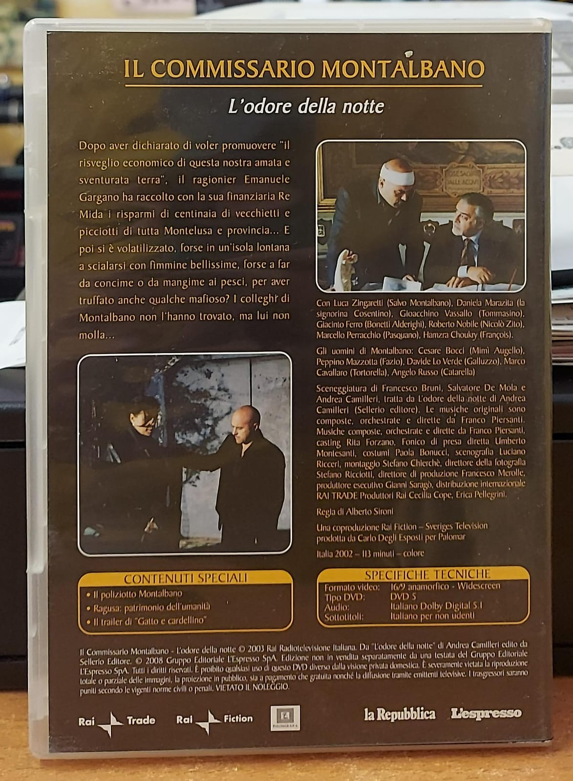 IL COMMISSARIO MONTALBANO L'ODORE DELLA NOTTE