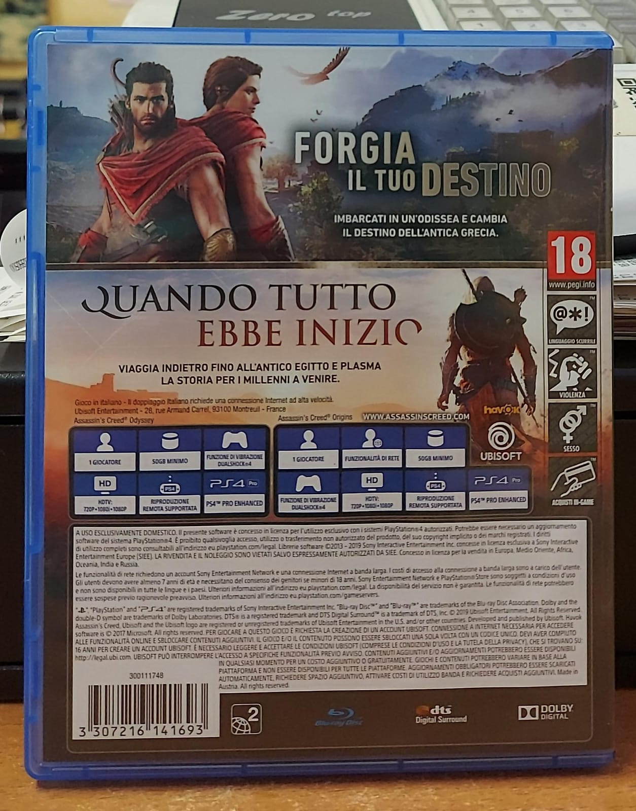 ASSASSIN'S CREED ODYSSEY + ORIGINS