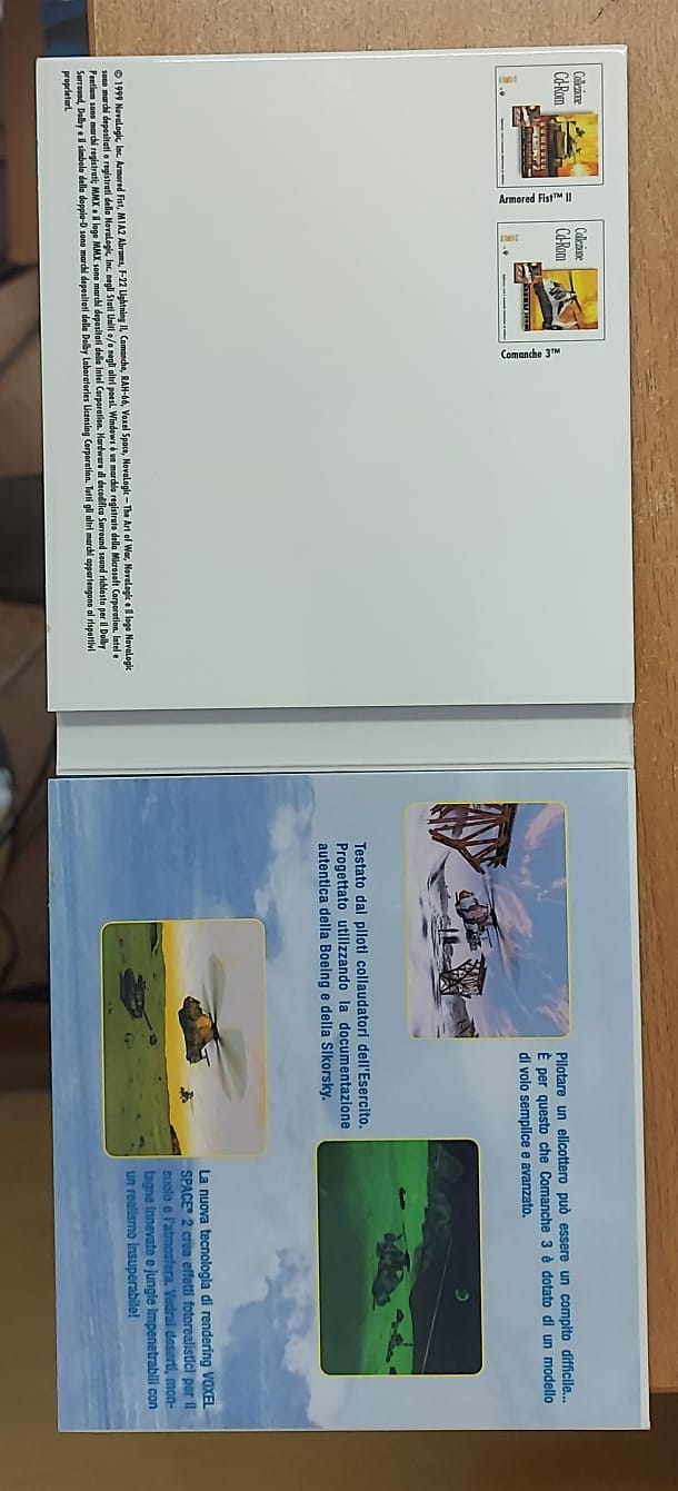 COMANCHE 3 + F22 LIGHTNING 2