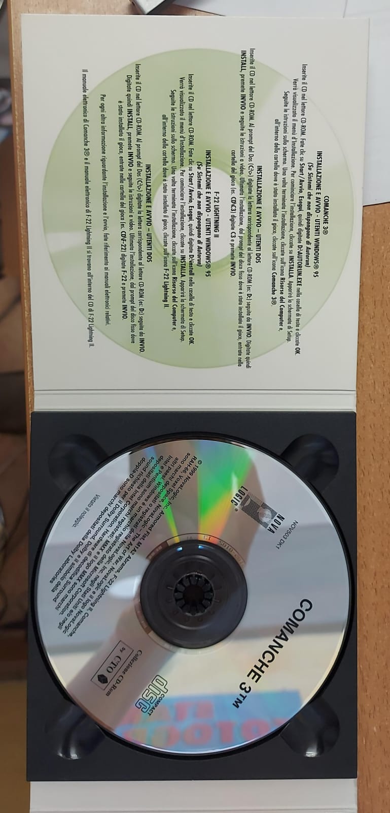 COMANCHE 3 + F22 LIGHTNING 2