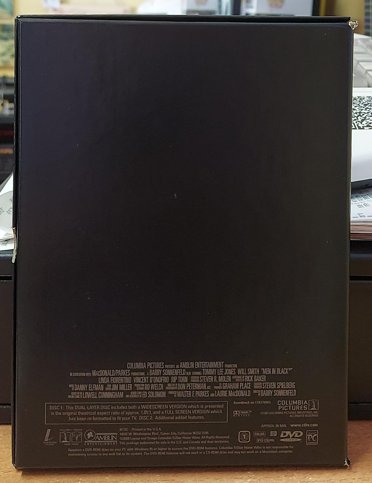 MIB MEN IN BLACK - LIMITED EDITION DOPPIO DISCO