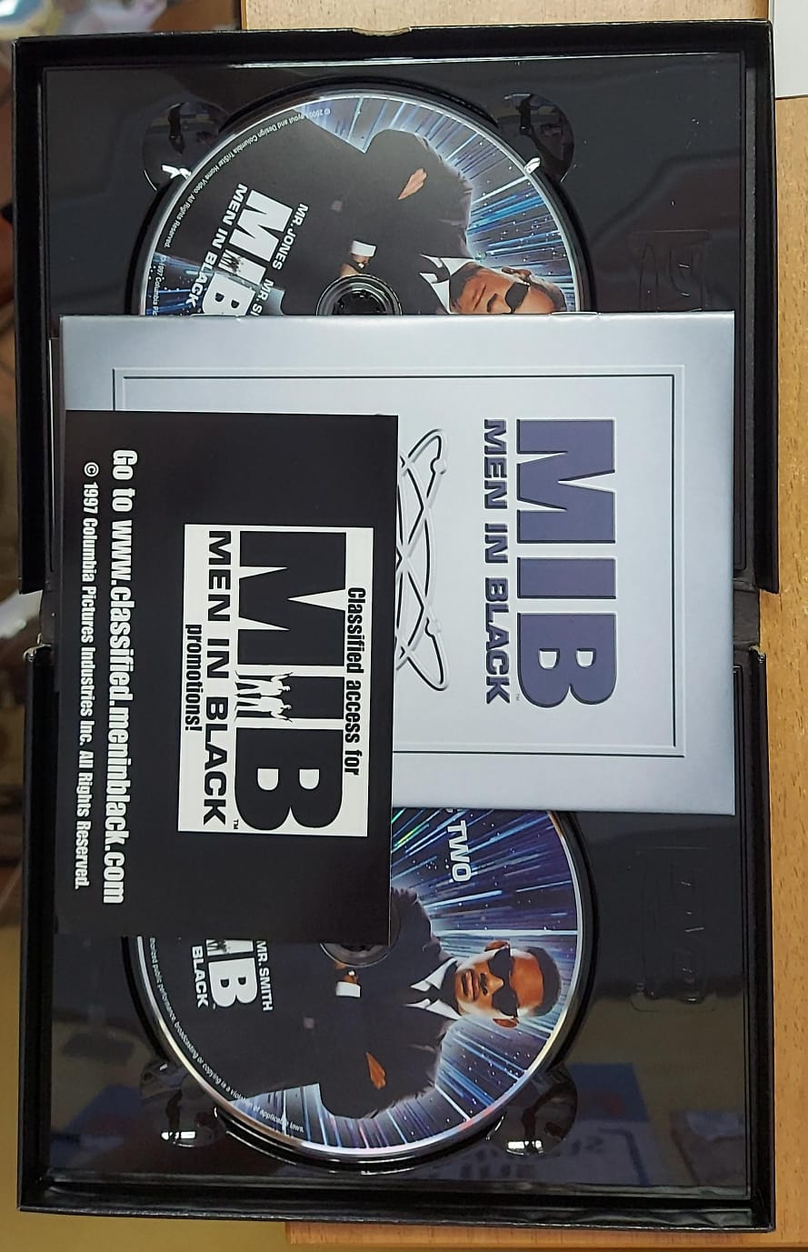 MIB MEN IN BLACK - LIMITED EDITION DOPPIO DISCO