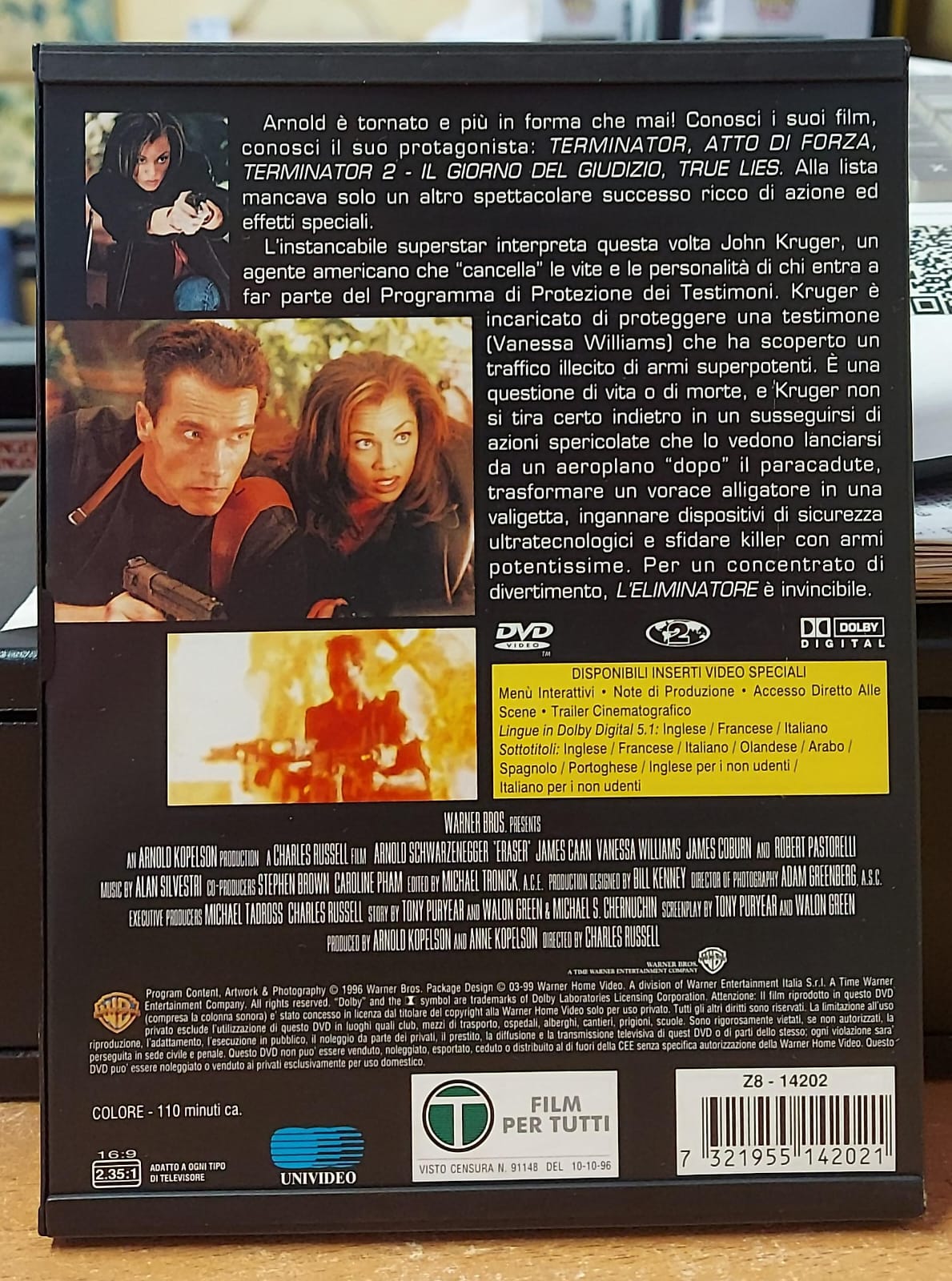 L'ELIMINATORE ERASER - EDIZIONE SNAPPER