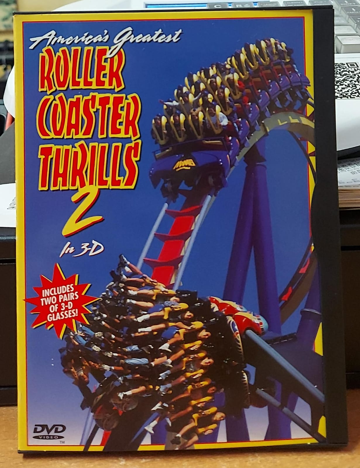 ROLLER COASTER THRILLS 2 IN 3-D - INCLUSI 2 PAIA DI OCCHIALI 3D