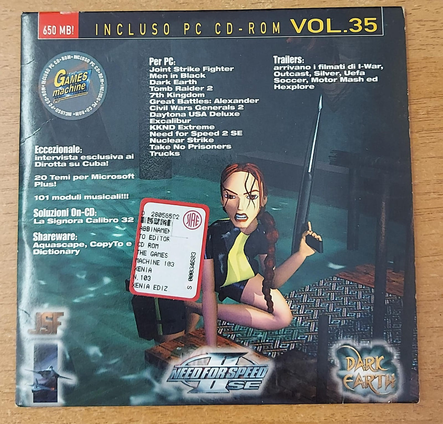 THE GAMES MACHINES PC CD-ROM VOL.35
