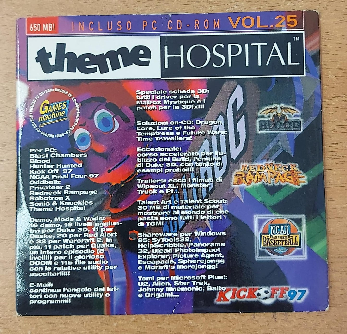 THE GAMES MACHINE PC CD-ROM VOL.25