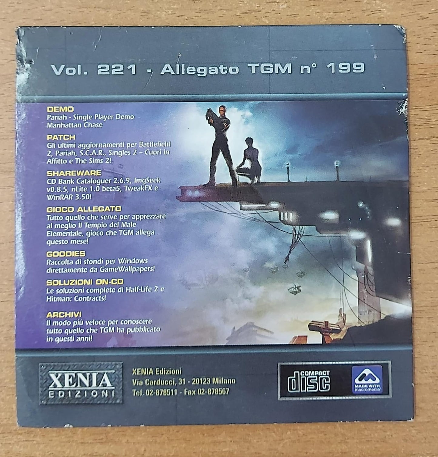 THE GAMES MACHINE PC CD-ROM VOL.221