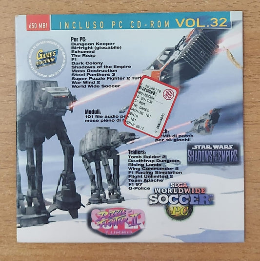 THE GAMES MACHINE PC CD-ROM VOL.32