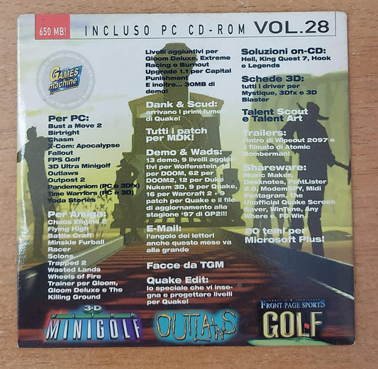 THE GAMES MACHINE PC CD-ROM VOL.28