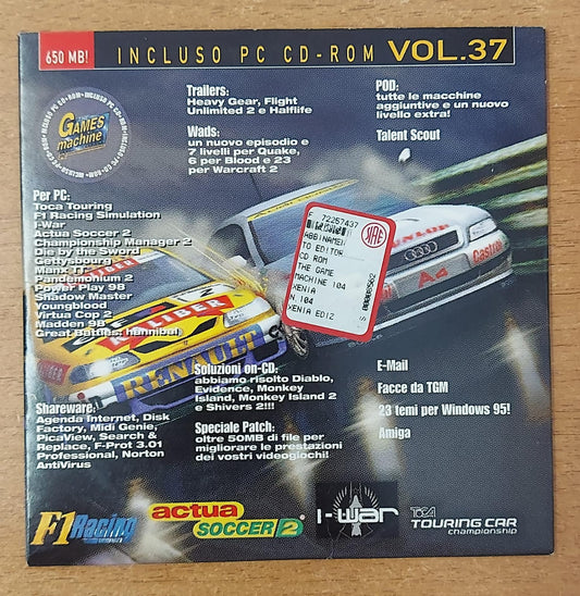 THE GAMES MACHINE PC CD-ROM VOL.37