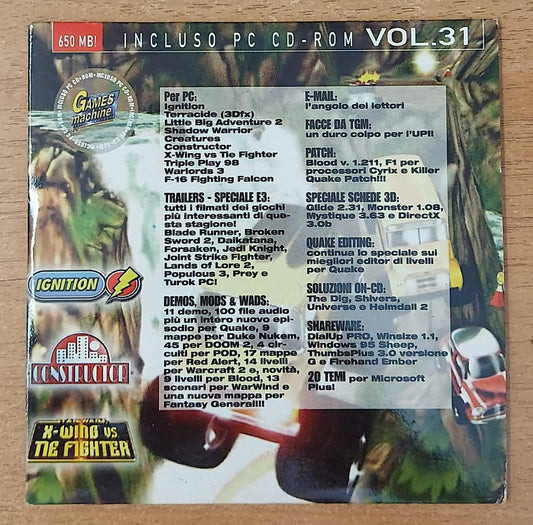 THE GAMES MACHINE PC CD-ROM VOL.31