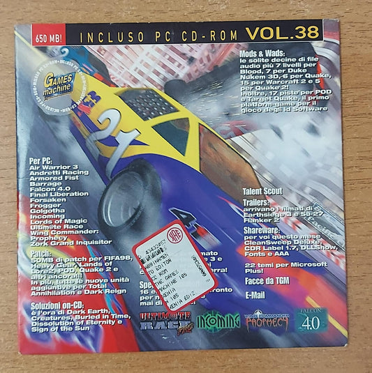 THE GAMES MACHINE PC CD-ROM VOL.38