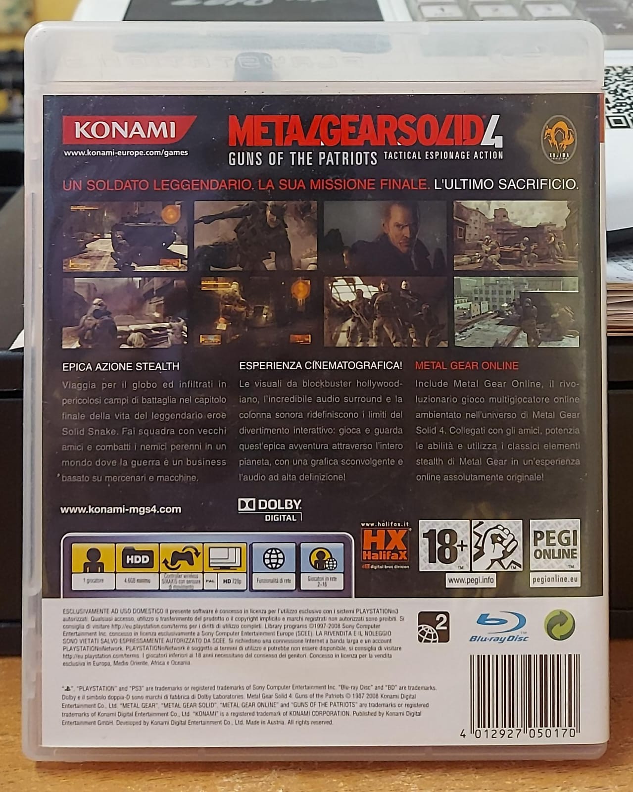 METAL GEAR SOLID 4 GUNS OF THE PATRIOTS