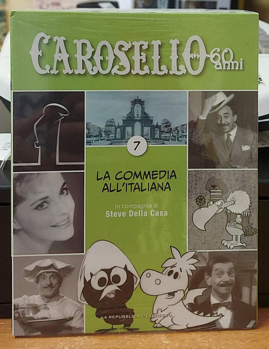 CAROSELLO 60 ANNI VOL.7 LA COMMEDIA ALL'ITALIANA - NUOVO MAI APERTO