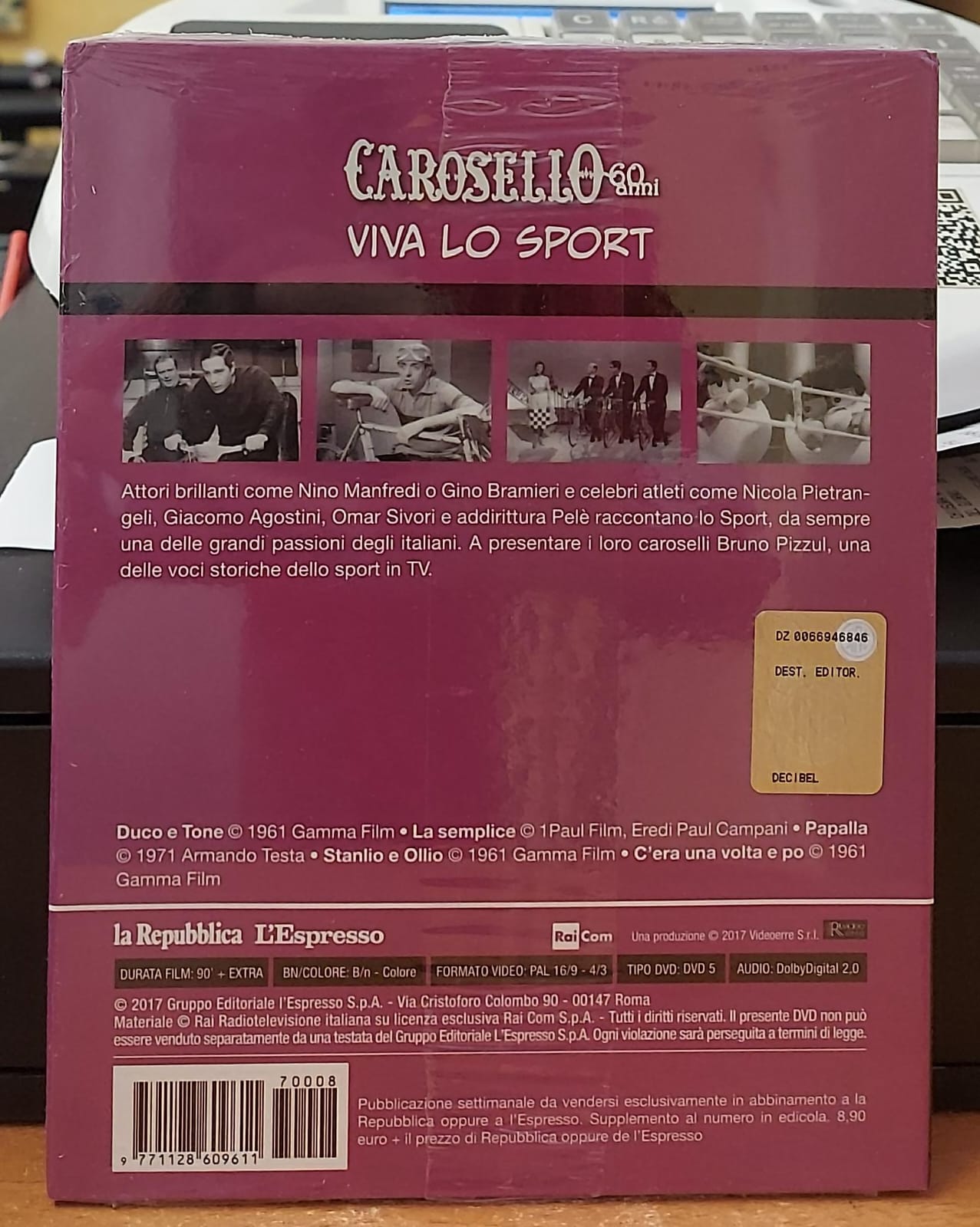 CAROSELLO 60 ANNI VOL.8 VIVA LO SPORT - NUOVO MAI APERTO