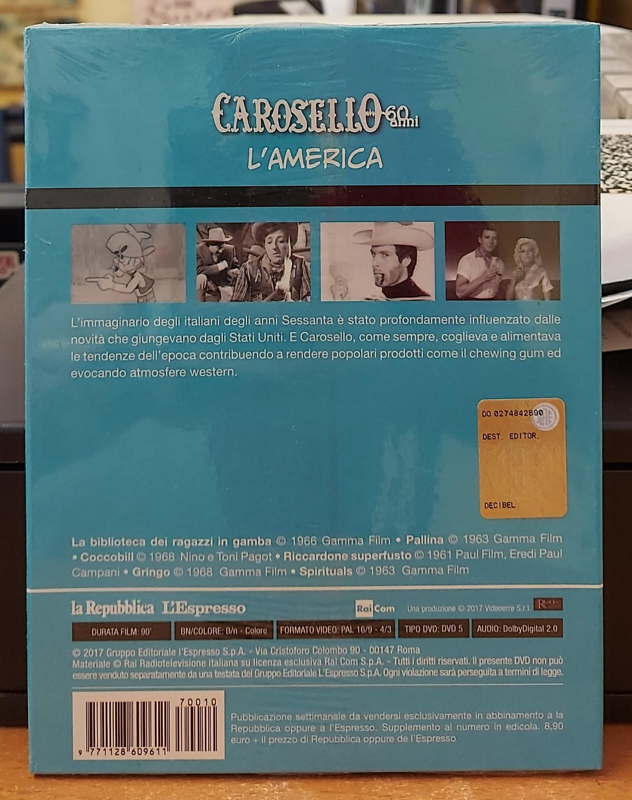 CAROSELLO 60 ANNI VOL.10 L'AMERICA - NUOVO MAI APERTO
