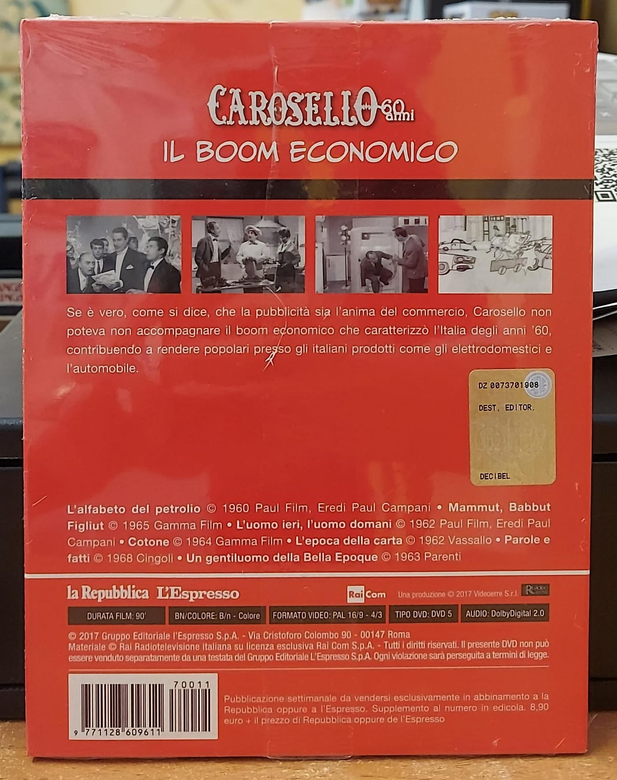 CAROSELLO 60 ANNI VOL.11 IL BOOM ECONOMICO - NUOVO MAI APERTO