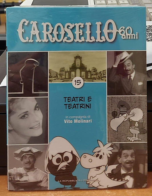 CAROSELLO 60 ANNI VOL.15 TEATRI E TEATRINI - NUOVO MAI APERTO