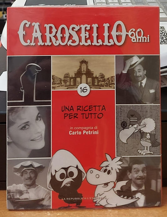 CAROSELLO 60 ANNI VOL.16 UNA RICETTA PER TUTTO - NUOVO MAI APERTO