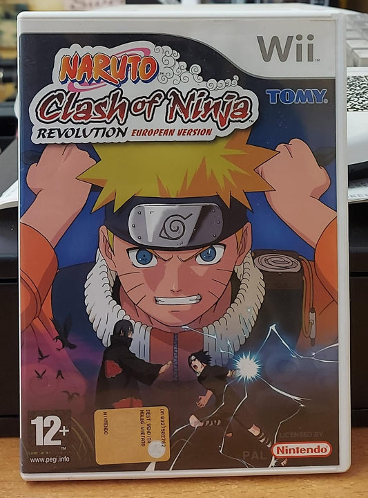NARUTO CLASH OF NINJA REVOLUTION EUROPEAN VERSION