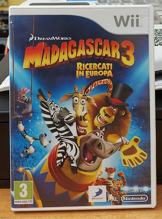 MADAGASCAR 3 RICERCATI IN EUROPA