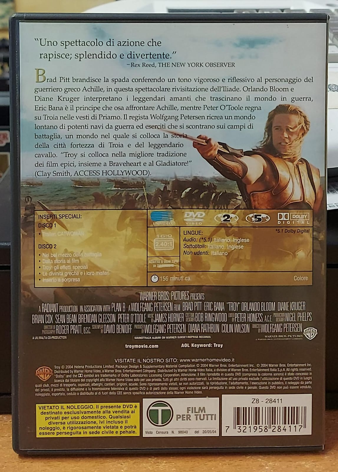 TROY - EDIZIONE SPECIALE 2 DISCHI