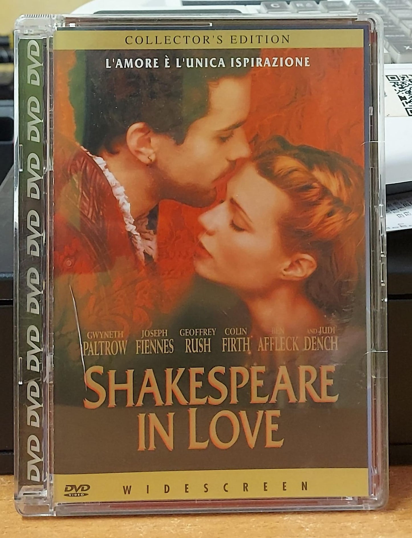 SHAKESPEARE IN LOVE - COLLECTOR'S EDITION JEWEL BOX