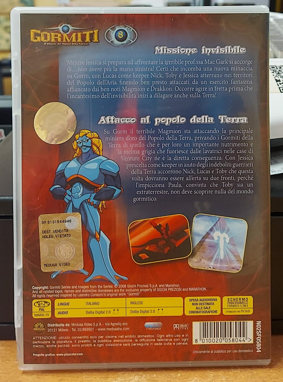 GORMITI IL RITORNO DEI SIGNORI DELLA NATURA! VOLUME 8