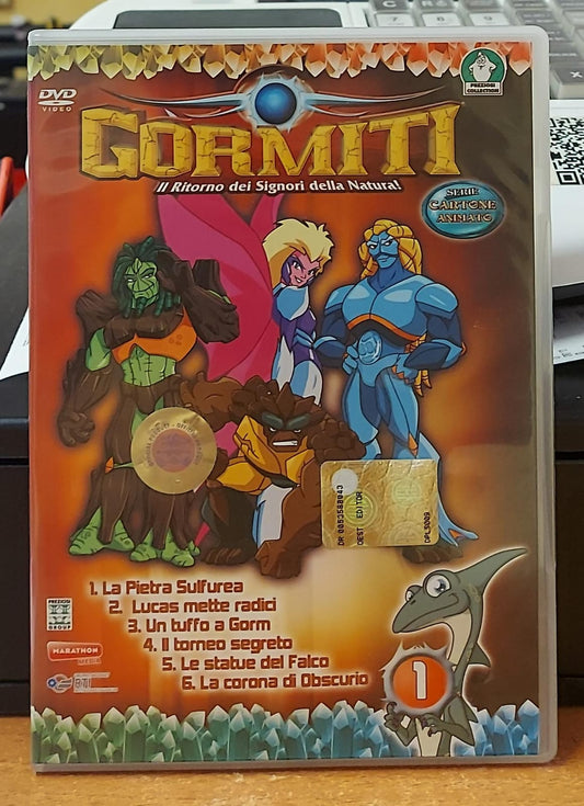 GORMITI IL RITORNO DEI SIGNORI DELLA NATURA! VOLUME 1