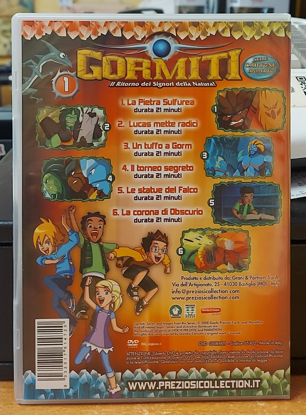 GORMITI IL RITORNO DEI SIGNORI DELLA NATURA! VOLUME 1