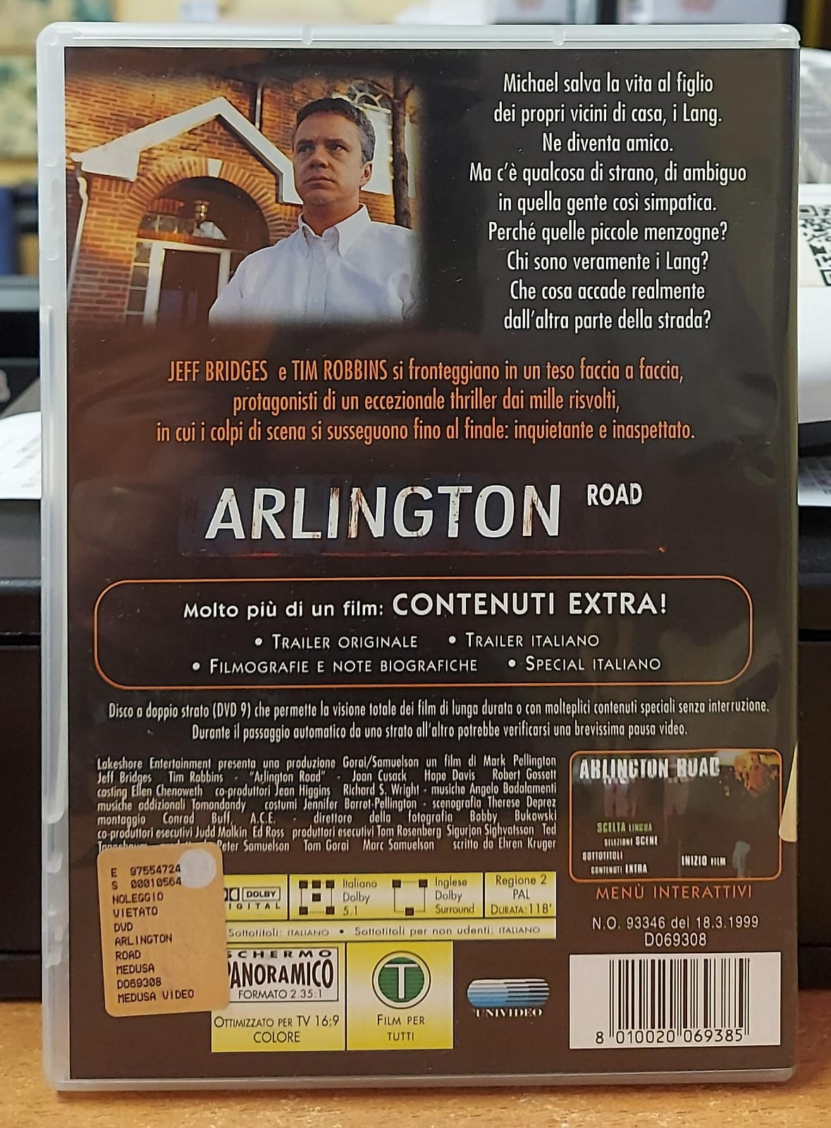 ARLINGTON ROAD L'INGANNO