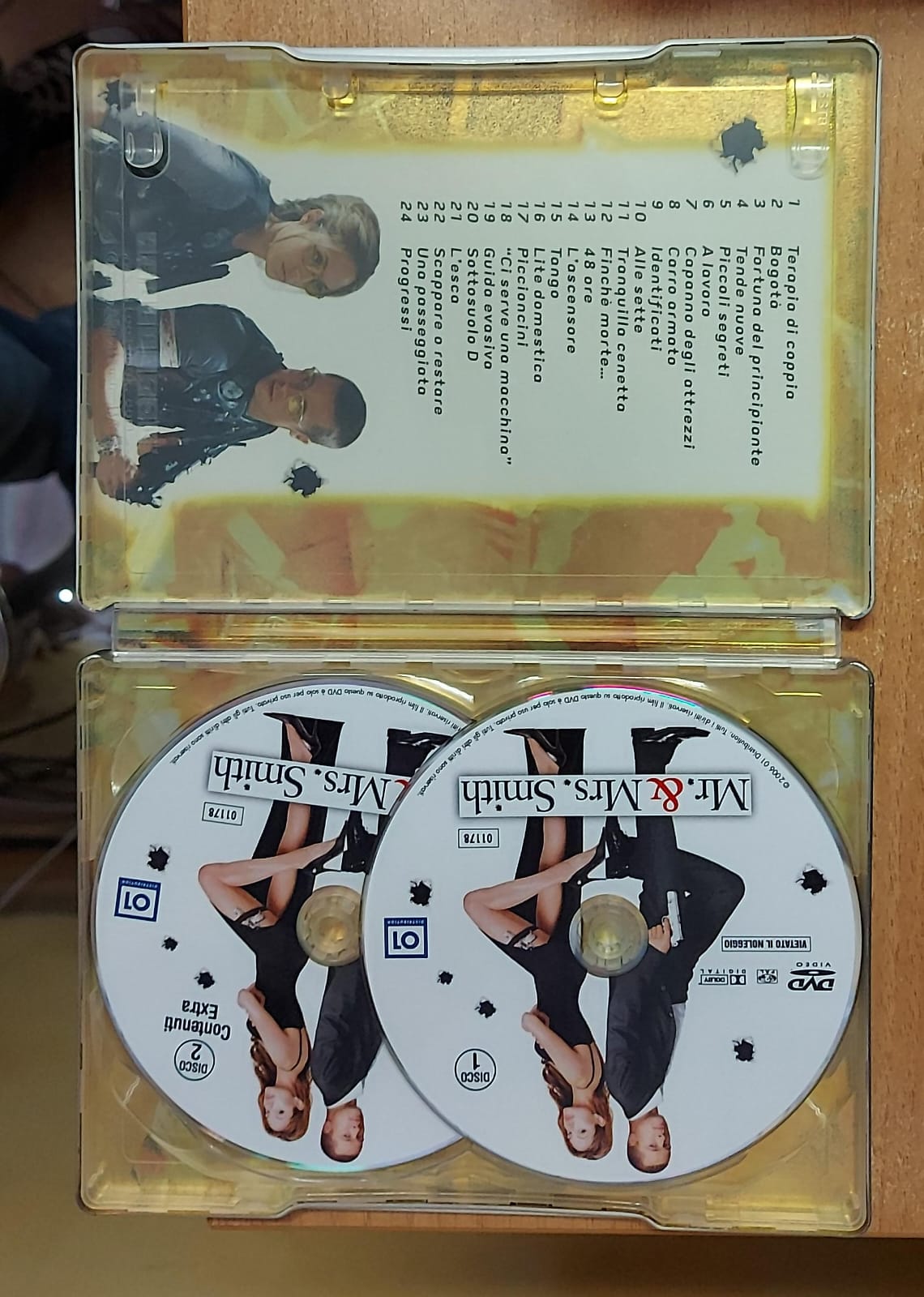 MR. & MRS. SMITH - EDIZIONE 2 DISCHI CON STEELBOOK