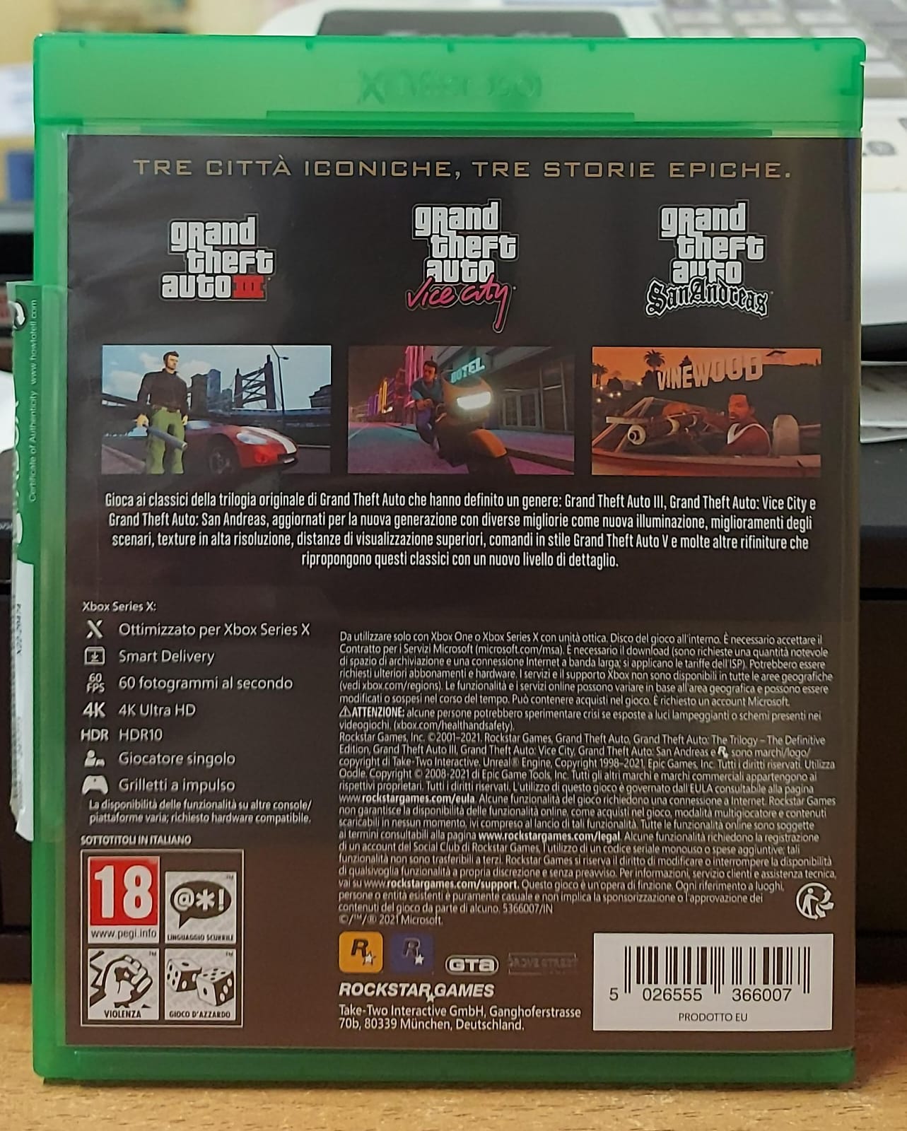 GTA THE TRILOGY - THE DEFINITIVE EDITION