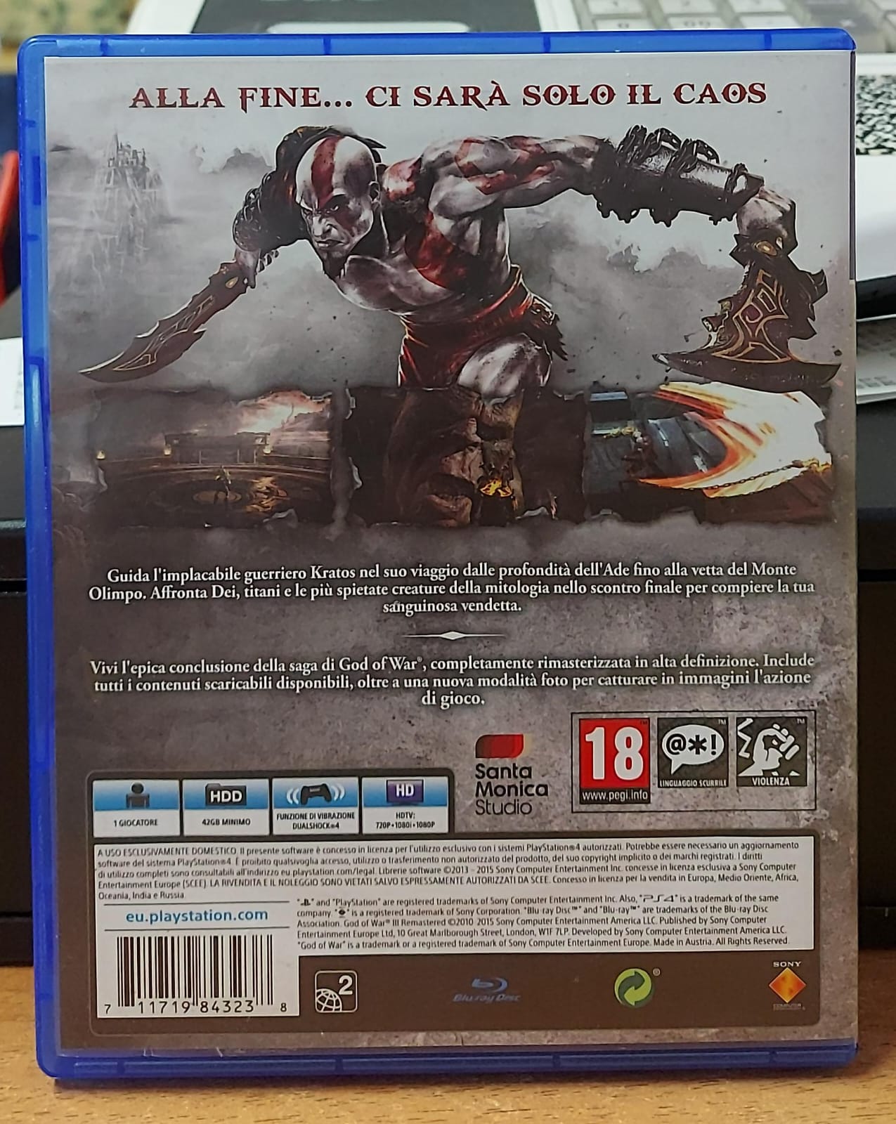 GOD OF WAR 3 - REMASTERED