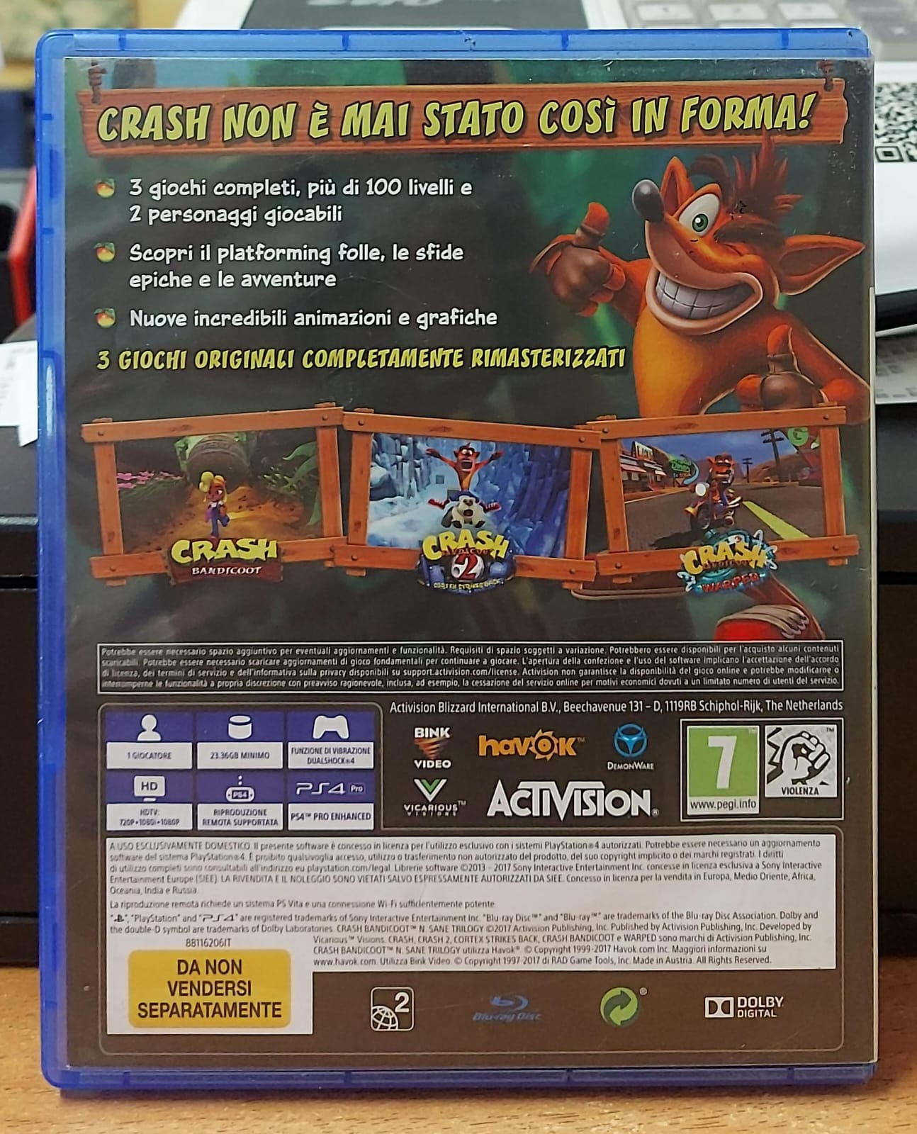 CRASH BANDICOOT N SANE TRILOGY