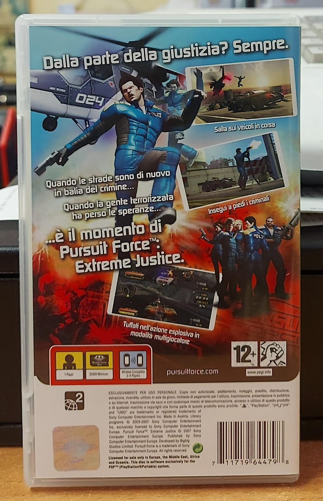 PURSUIT FORCE EXTREME JUSTICE