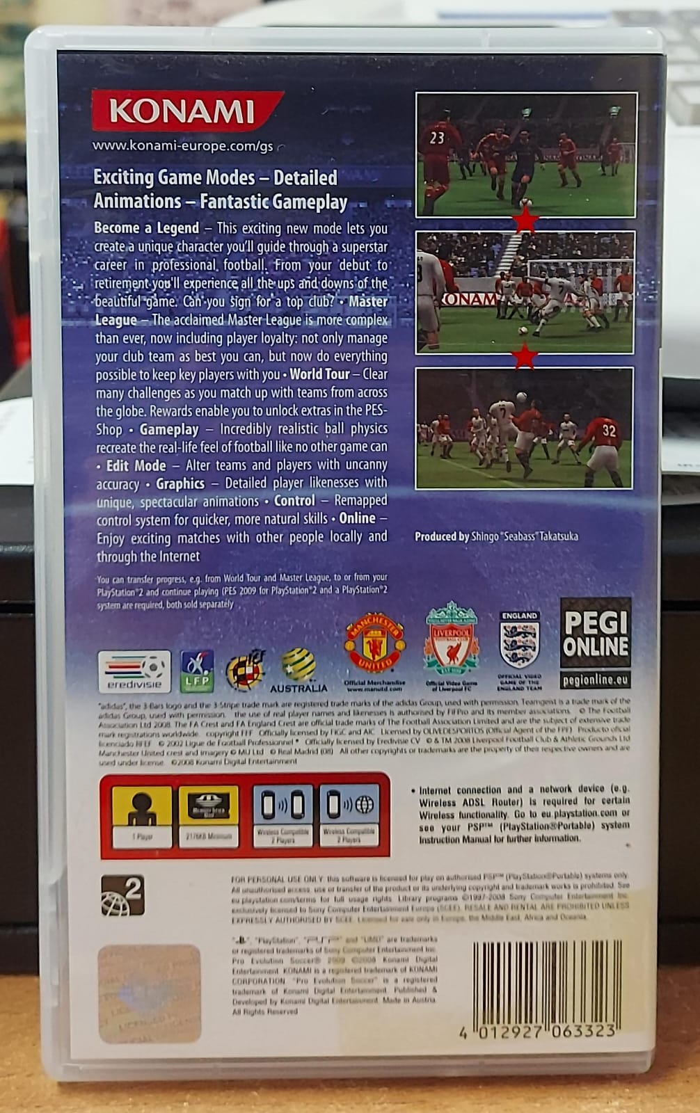 PRO EVOLUTION SOCCER 2009