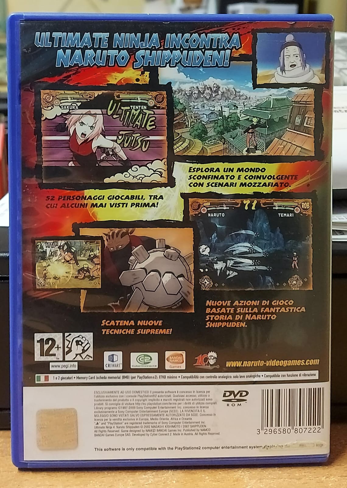 NARUTO SHIPPUDEN ULTIMATE NINJA 4