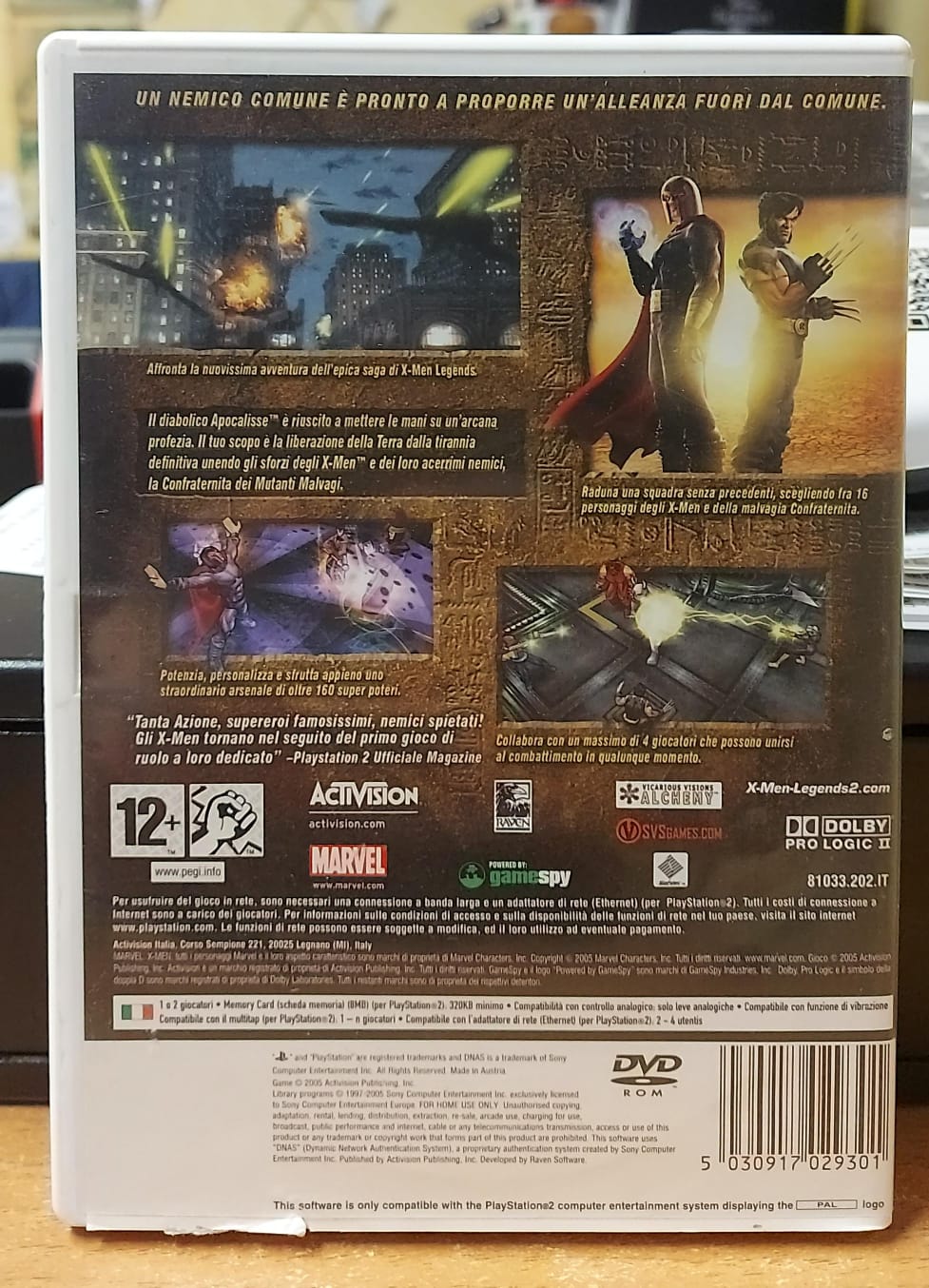 X-MEN LEGENDS 2 L'ERA DI APOCALISSE