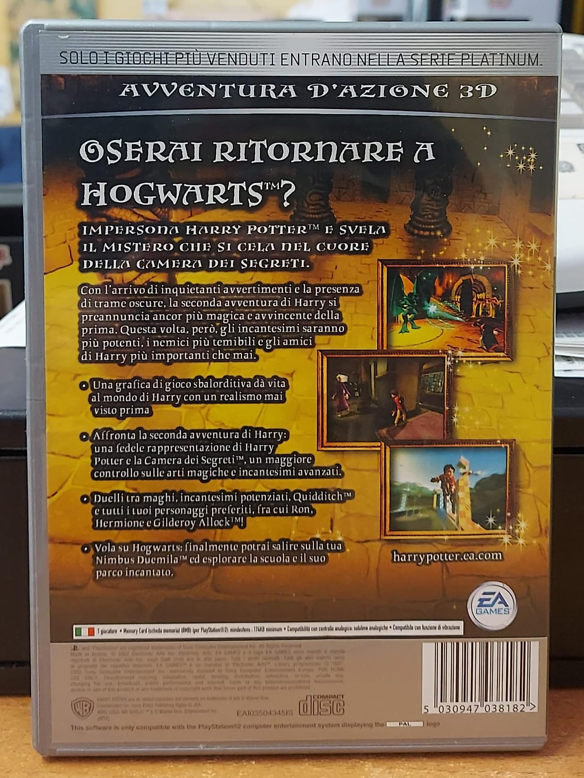 HARRY POTTER E LA CAMERA DEI SEGRETI