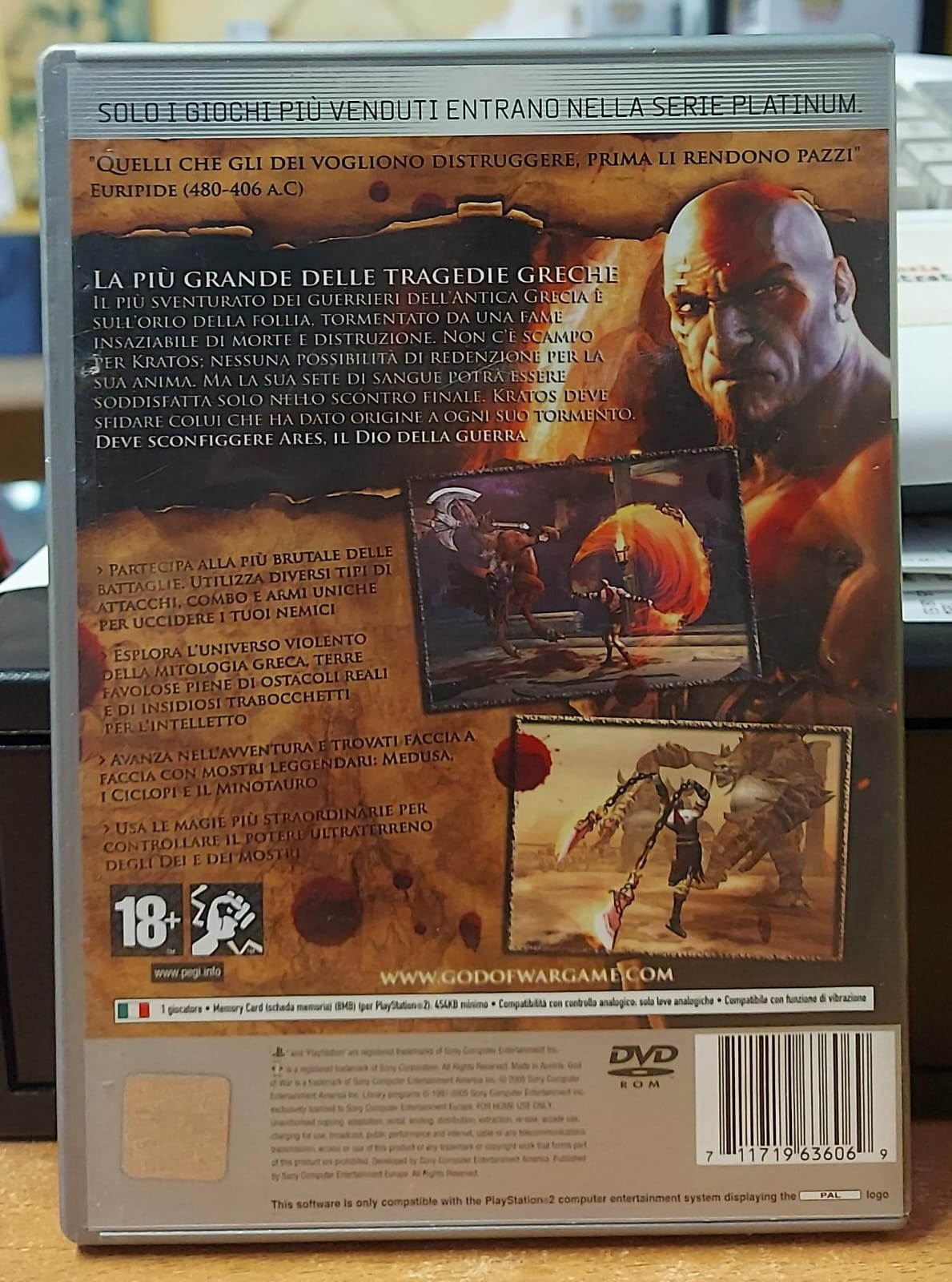 GOD OF WAR - PLATINUM
