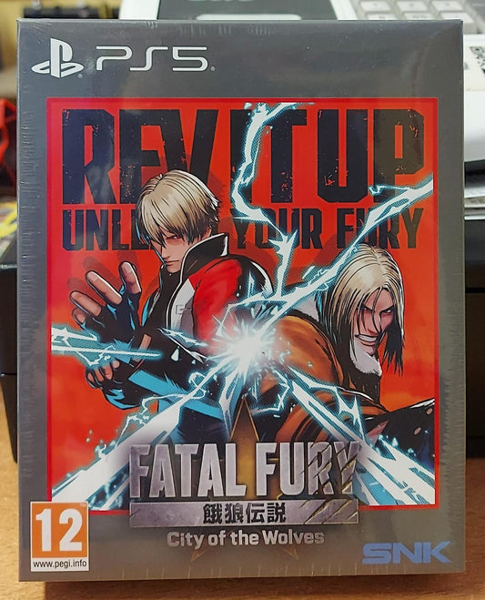 FATAL FURY CITY OF THE WOLVES DELUXE EDITION - NUOVO MAI APERTO