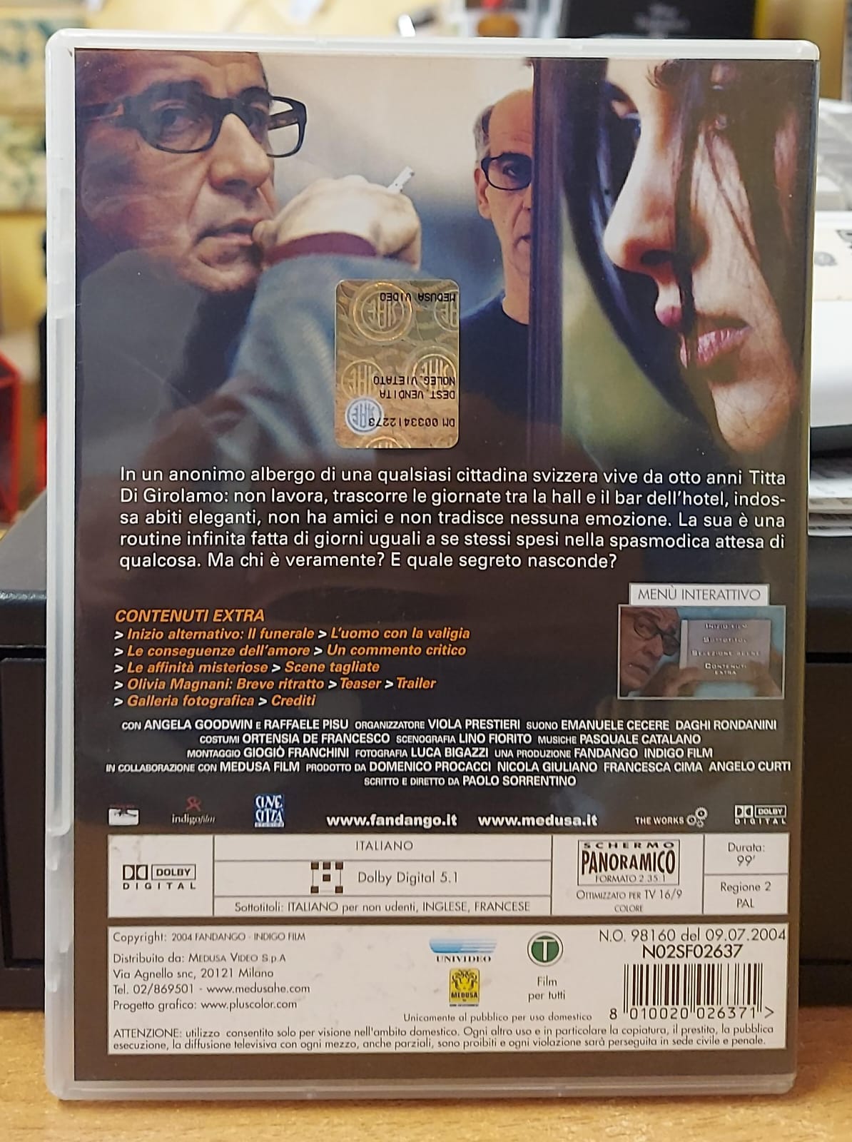 LE CONSEGUENZE DELL'AMORE