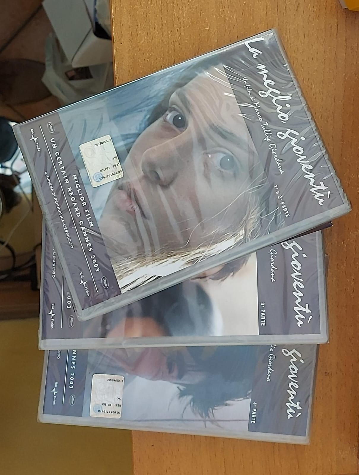 LA MEGLIO GIOVENTU 3 DVD - NUOVO MAI APERTO