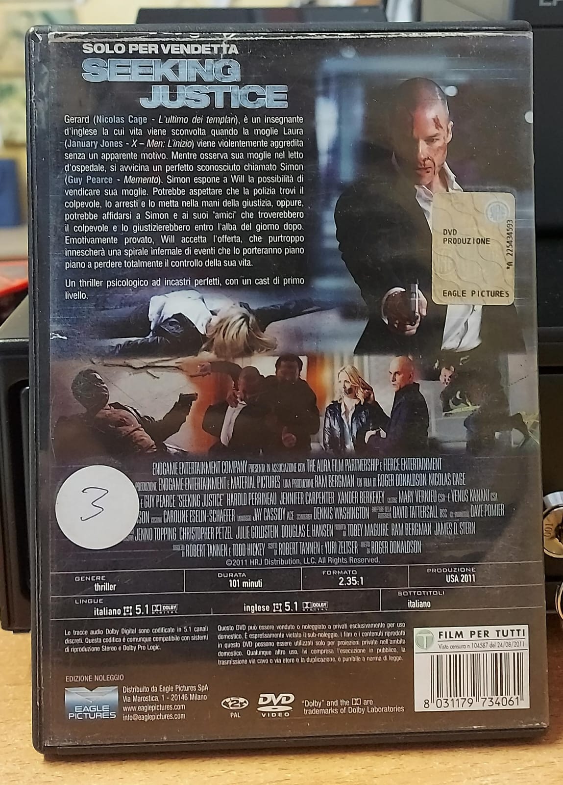 SOLO PER VENDETTA SEEKING JUSTICE