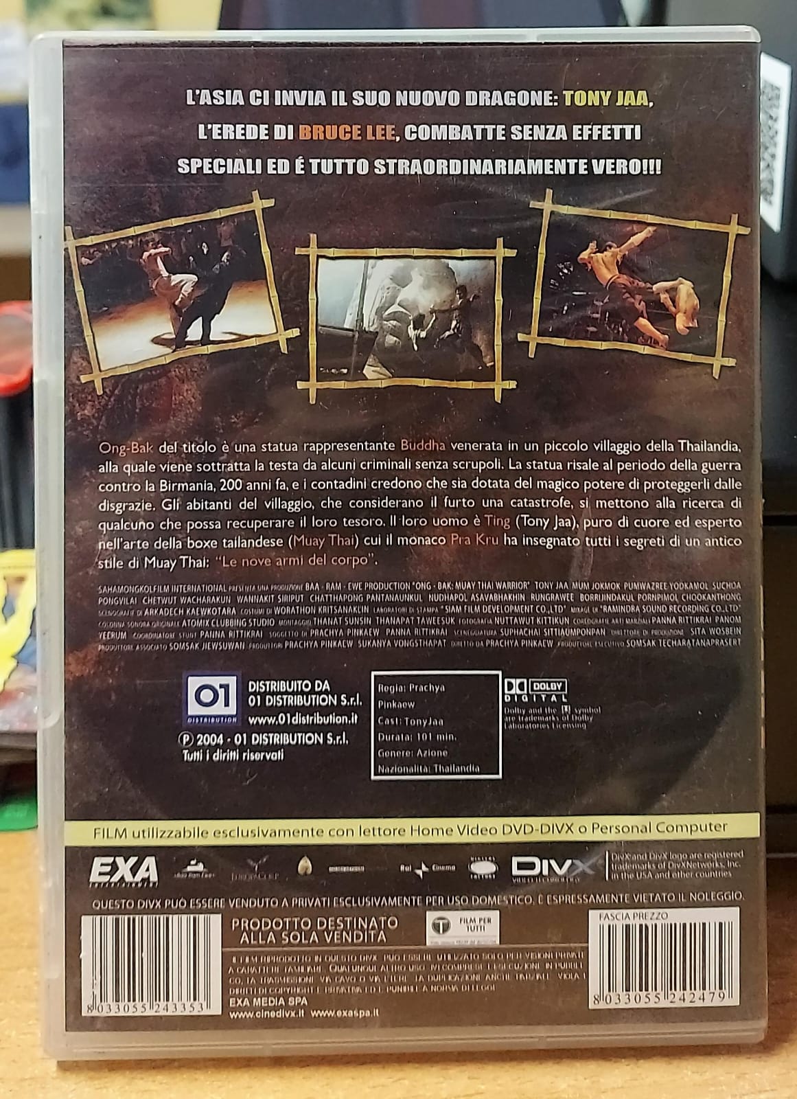 ONG BAK NATO PER COMBATTERE - DIVX E PC