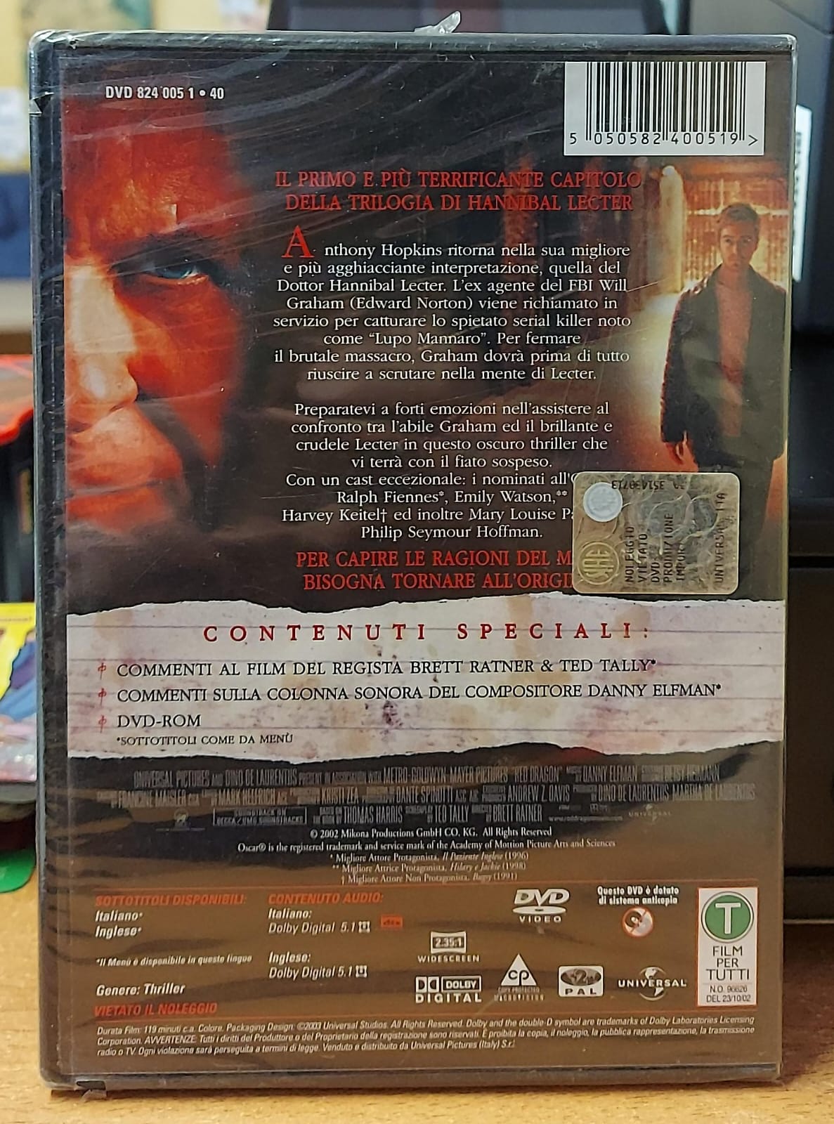 RED DRAGON - NUOVO MAI APERTO